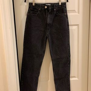 Zara Black Straight Leg Jeans